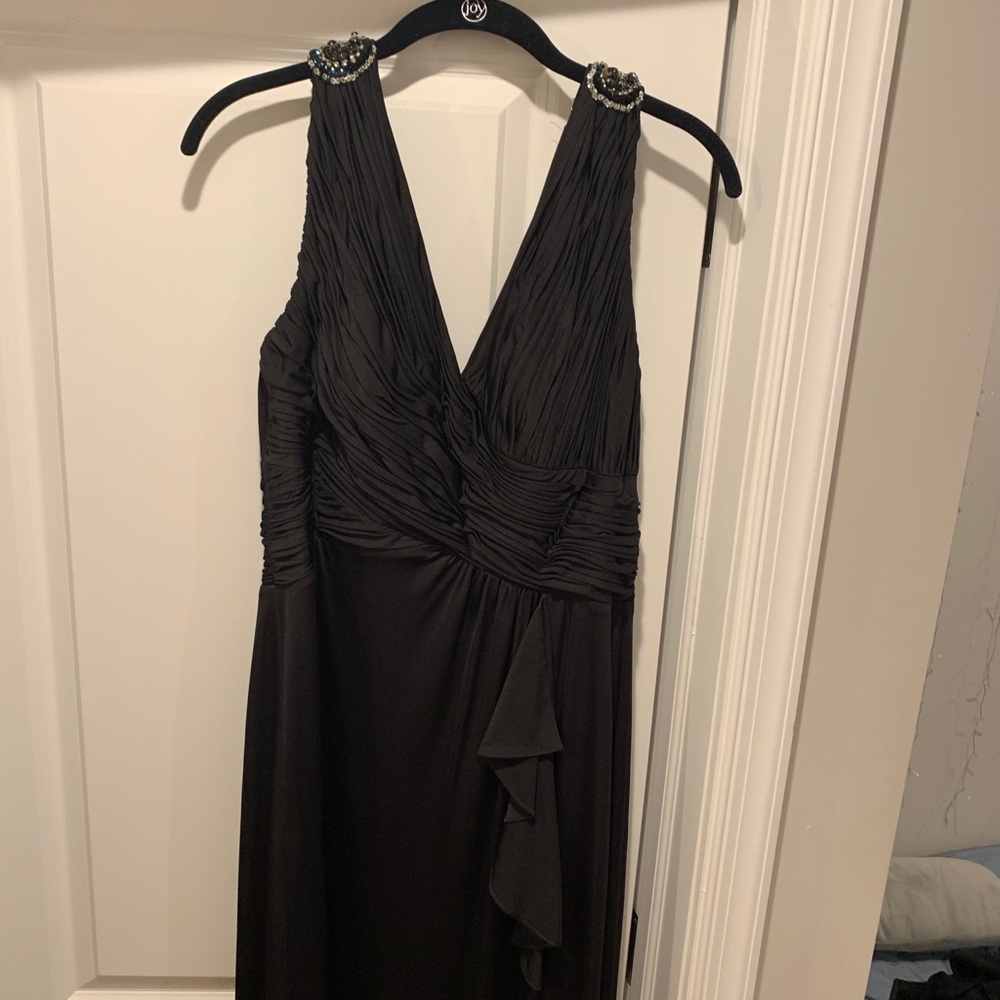 Black evening gown